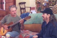 Dickey & Frankie T. rehearsing