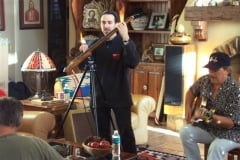 Dave & Danny rehearsing
