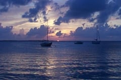 Sunset on Labor Day Sunday